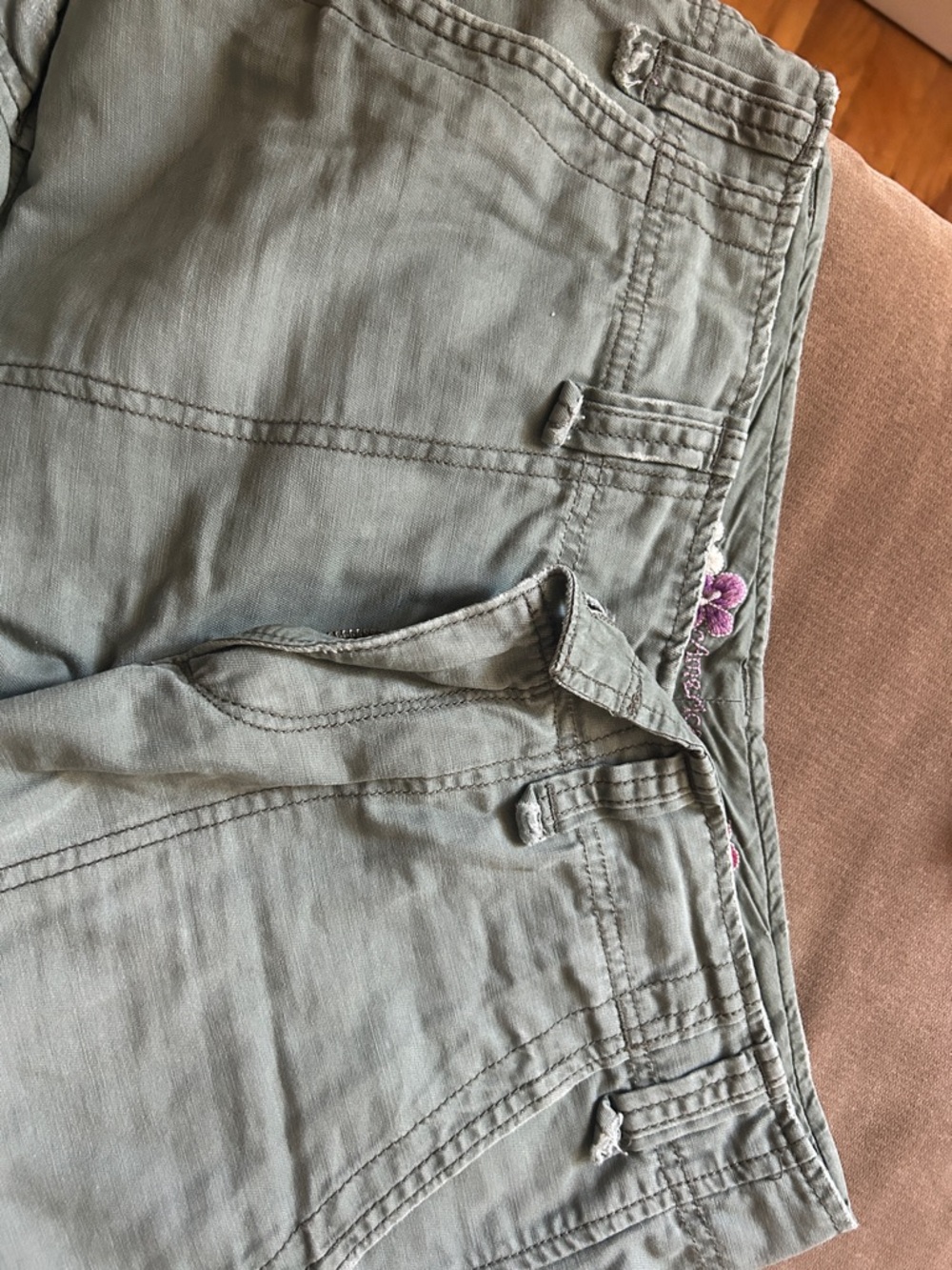 Abercrombie & Fitch Olive Green  capri pants